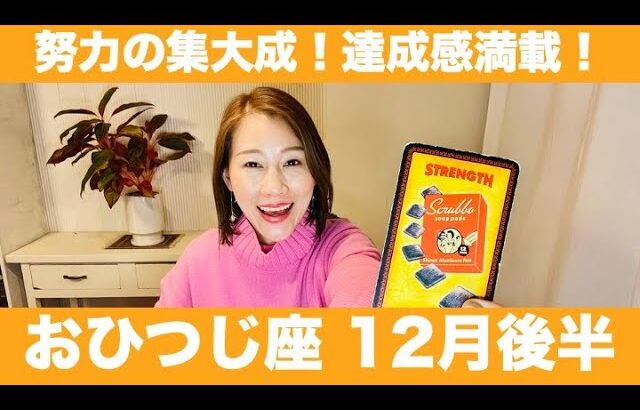 おひつじ座♈️12月後半🔮この1年の努力の集大成！✨達成感満載です！！