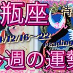 ♒️水瓶座さん特化型＊12月16日〜22日＊今週の運勢＊reading＆talk『イイ事の連鎖』ミニトーク#37