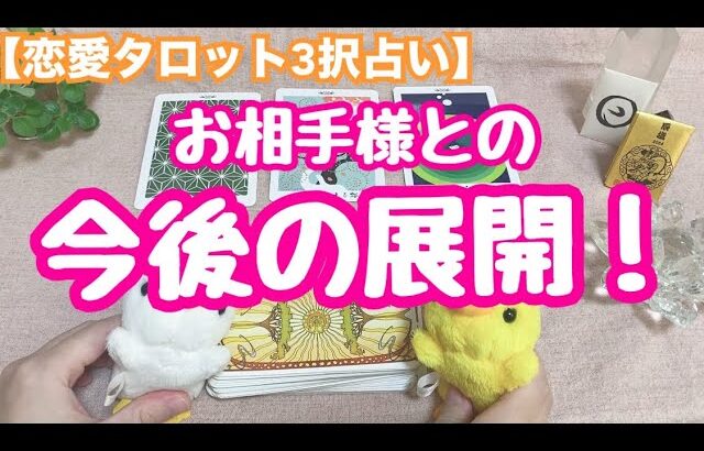 お相手様とあなた様の今後の展開はどうなる？！恋愛タロット3択占いで鑑定しました♪バランガン西原さゆり