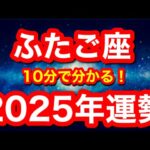 2025年の運勢🪷ふたご座　努力が大きく報われる時！いよいよ本格始動です！！望むものを大胆に描いてみて(仕事・お金・人間関係)