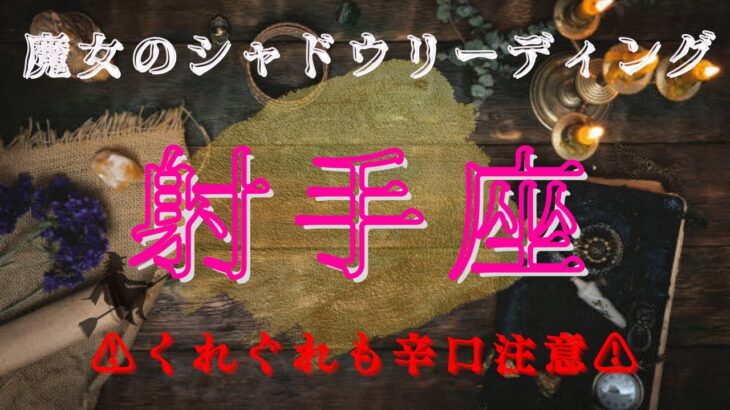 射手座12月〜1月【シャドウ】継続は金なり📣魔女のシャドウリーディング🌗