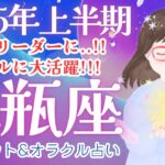 【水瓶座2025年上半期】鳥肌級!! 変容を楽しみ尽くす!! 希望の道を歩む上半期🌟✨/2025年上半期/星座別運勢占い