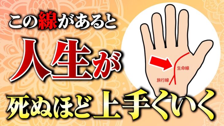 【手相 運気アップ】この線あるだけで未来が分かる！未来が分かると運気が上がる！