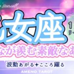 乙女座１月前半🪽周囲が羨む素敵なあなた💖✨選ばれる運気です🥰🌈【字幕付タロット】