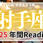 射手座♐️2025年間Reading★あの念願がついに始動。完全燃焼の一年。