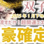 【双子座】富豪への鍵とは！？2025年1月後半のふたご座の運勢。