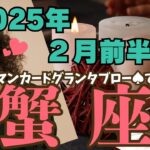 ❤️🕊️【かに座♋さん】🌄《2月1日～2月15日》2月前半運勢リーディング🌱2025年12星座別🔮蟹座運勢✨♠ルノルマンカードグランタブロー♠タロットカード・オラクルカードもみていきましょう🔮