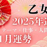 【乙女座】✨🌈分厚い殻を破って飛び出していく一年となりそうです🌈✨#2025年運勢