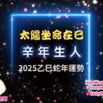 #太陽 #辛年 #命宮在巳 #2025 #2025運勢 #蛇年 #紫微斗數 #流年運勢 #命理 #ilucky986愛幸運紫微斗數 #astrology #horoscope #紫微命盤 #命宮