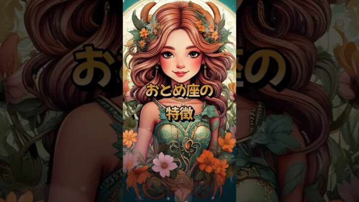 おとめ座の特徴 #星座 #乙女座 #占い #特徴 #性格