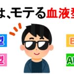 モテる！人気ランキング【血液型の雑学】