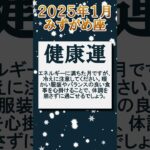 ♒水瓶座の2025年1月の運勢  #星座占い #運勢 #2025