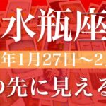 【みずがめ座】週間リーディング（2025年1月27日〜2月2日）♒️整い始める。巡り会い。焦りからの解放。