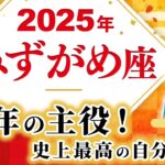 【みずがめ座 2025年の運勢】今年の主役！史上最高の自分へ【冥王星水瓶座】【2025】【占い】【開運】