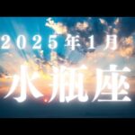 水瓶座♒2025年1月【挑戦✨】もうひとりではない！あなたの挑戦は形になっていく🌈