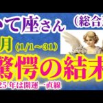 【射手座の総合運】2025年1月のいて座の総合運。#射手座 #いて座