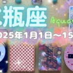 水瓶座★2025/1/1～15★豊かさを生み出し、そして分かちあえる、嘘のようなとても良い出会いとご縁がある時（その出会いのためのメッセージ）