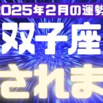 【双子座】2025年2月のふたご座の運勢