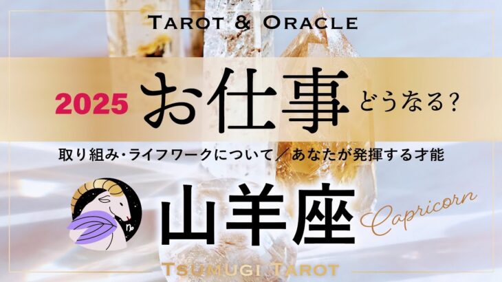 【山羊座♑️2025年お仕事運】感動のクライマックス🦋喜びがどんどん見つかる宝箱のような一年🗃️✨