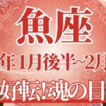 【うお座】1月後半運勢　信じられないほどの幸せ、運命好転、魂が目覚める🌈幸運の鍵は、満たされた自分に気付くこと【魚座 １月】タロットリーディング