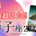 獅子座2月【想像以上】でびっくり❗️グレードアップが待っている❗️2025年2月仕事恋愛人間関係♌️【脱力系タロット占い】