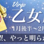 おとめ座♍️2025年1月後半〜2月前半🌝 抜ける！流れを変える一筋の光！困難が過ぎ去りじわじわと感じ始める、出発の時が近い