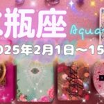 水瓶座★2025/2/1～15★むなしい関係が終わり、あなたに幸運をもたらす新しい経験、新しいパートナーシップに一歩を踏み出す時