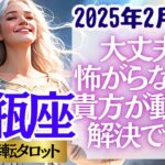 【♒水瓶座さん💖2025年2月前半運勢】〈行動しなければ始まらない！恐れずに問題に向き合って！自分なら必ずうまくいくと信じて！〉 人生幸転タロットリーディング 占い みずがめ座 太陽星座・月星座