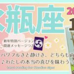 【水瓶座♒️】2025年1月の運勢🌟凄い展開！パワフルさと静けさ、どちらも両方楽しもう♪わたしの本当の喜びを味わう♡🌟開運メッセージも♪