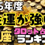 【2025年度】金運が強い星座【全ランキング】タロット占い