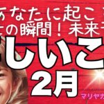 「2月に訪れる幸せの瞬間！タロットで読む未来予報」マリヤのタロットリーディング　#タロット #占い #よく当たるタロット #仕事 #恋愛 #片思い #彼の気持ち