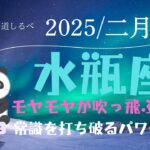 水瓶座♒️2月⭐️宇宙からのパワーで一気に覚醒😄常識の殻を破る発想力で掴む未来✨