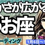 【魚座】♓️2025年1月6日の週♓️豊かさが広がる年。着実に物事が実現し、心豊かに。うお座。タロット占い