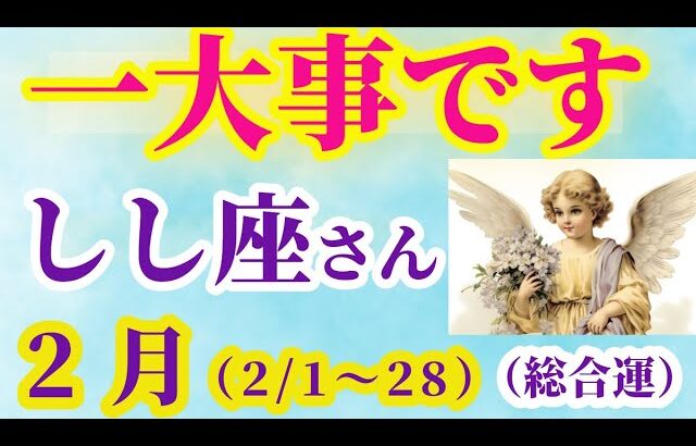 【獅子座の総合運】2025年2月1日から28日までのしし座の総合運。#獅子座 #しし座