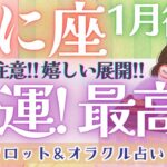 【かに座】金運最高🙌💕 全体運!! 超必見!! ワクワクの1月後半!! 来ます🌝 ✨【仕事運/対人運/家庭運/恋愛運/全体運】1月運勢  タロット占い