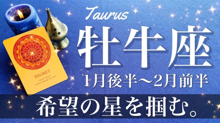 おうし座♉️2025年1月後半〜2月前半🌝希望はここにある、困難の終息、考え方のプログラムを再インストール、確かに変わる、前進