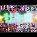 牡牛座♉️さん⭐️1月後半の運勢🔮繁栄が始まって行く時‼️お仕事運が最強です✨タロット占い⭐️