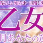 【おとめ座2月】🔮タロット・ルノルマン♍️素晴らしいお知らせがあなたへ❗️凄過ぎる結果💫直感を信じてください💜分かり合える二月の乙女座さん☺️