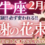 【牡牛座】辛口なのかもしれません、でも…きっと、とても重要なメッセージ♥️【仕事運/対人運/家庭運/恋愛運/全体運】2月運勢  タロット占い