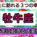 開運💎【牡牛座】2025年に起きる大変化💖あなたに訪れる幸せ、ベスト３！