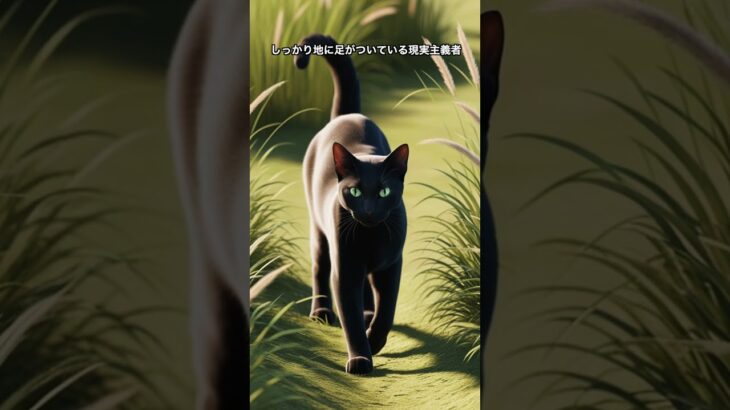 宿曜占い 猫占い房宿は疑い深すぎるリアリスト猫#shorts