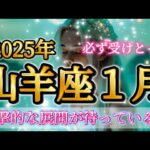 山羊座2025年１月♑️2025年のテーマ…１月の運勢🌈衝撃的な展開が待っている🥹✨必ず受けとって💕