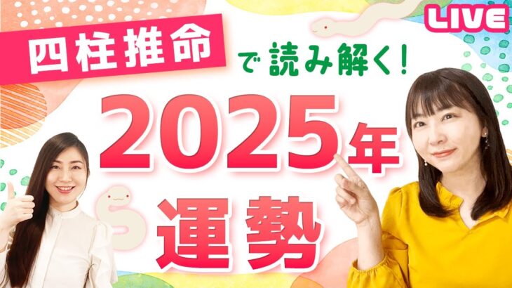 【2025年の運勢】描いた目標を広げていく年！日干別運勢解説【四柱推命】【乙巳】