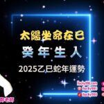 #太陽 #癸年 #命宮在巳 #2025 #2025運勢 #蛇年 #紫微斗數 #流年運勢 #命理 #ilucky986愛幸運紫微斗數 #astrology #horoscope #紫微命盤 #命宮