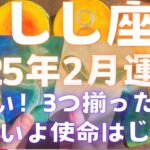 【獅子座 2025年2月運勢】 凄い❣️3つ揃った✨いよいよ使命はじまる💗