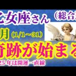 【乙女座の総合運】2025年1月のおとめ座の総合運。#乙女座 #おとめ座