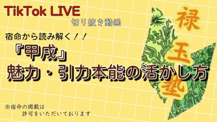 【算命学】で解き明かす！宿命を活かして幸せを引き寄せる方法！宿命と幸せにフォーカスしてみました！