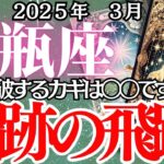 【水瓶座】3月みずがめ座の運勢｜水瓶座に大転機！停滞を抜け出し、幸運を引き寄せる方法とは？タロットと星が示す驚きの未来