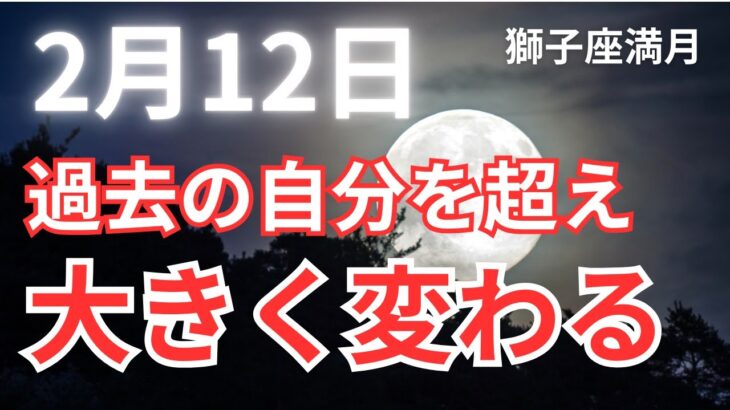 獅子座満月2025年2月12日エゴを超越した自己とつながり現実創造へ【COCORO Platinum】