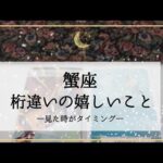 【蟹座】【タイムレス2】近々来る桁違いの嬉しいこと🌟